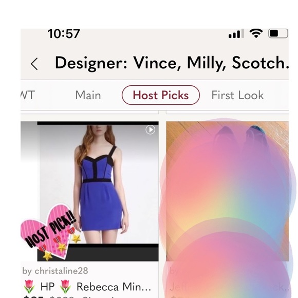 Rebecca Minkoff Violet & Black Night Out Silk Bustie Mini Dress Size 6 - Picture 17 of 17